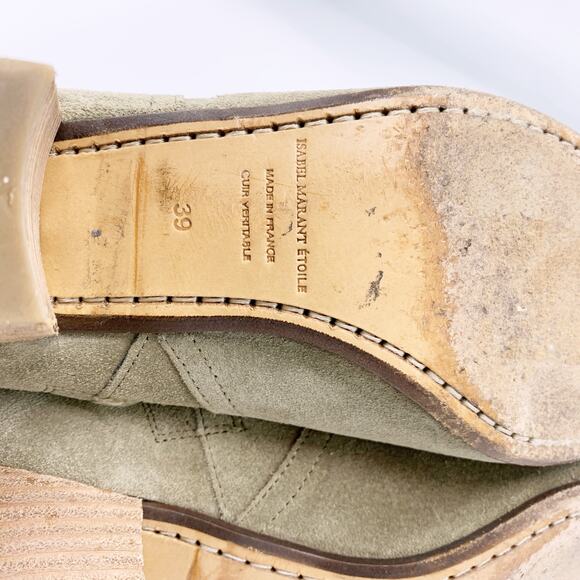Isabel Marant Etoile Dicker Suede Leather Boots - Picture 13 of 13